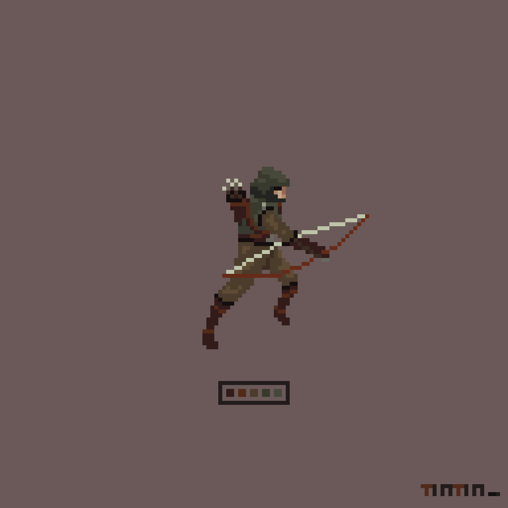 Archer Running Animation Archer Running Animation